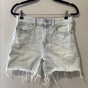 Madewell Light Wash The 90’s Jean Shorts High Rise Size 26
